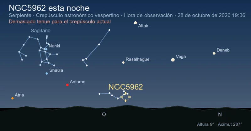 NGC5962 esta noche