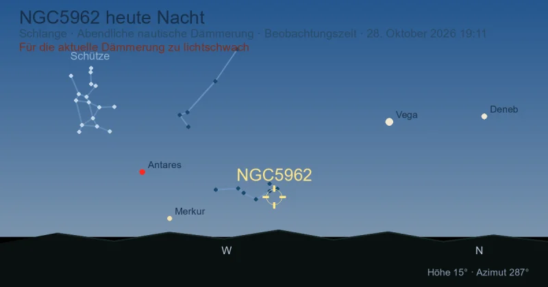NGC5962 heute Nacht