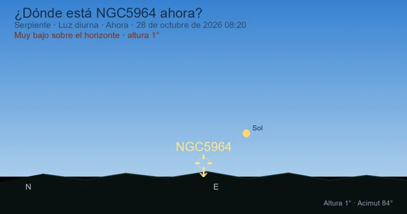 ¿Dónde está NGC5964 ahora?