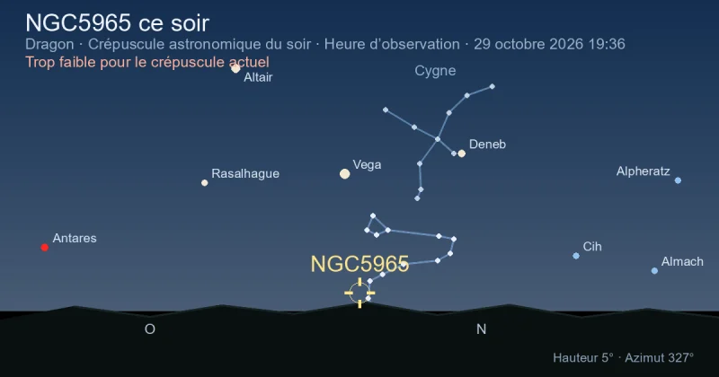 NGC5965 ce soir