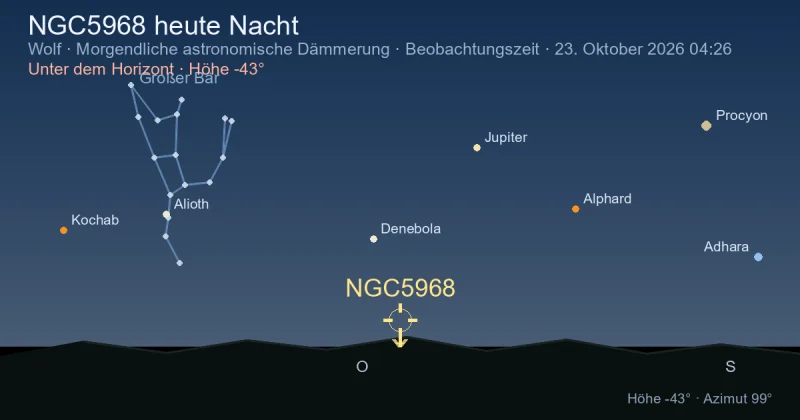 NGC5968 heute Nacht