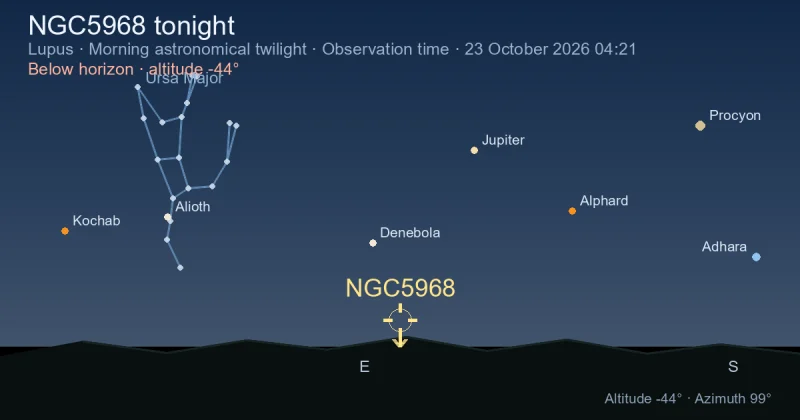 NGC5968 tonight