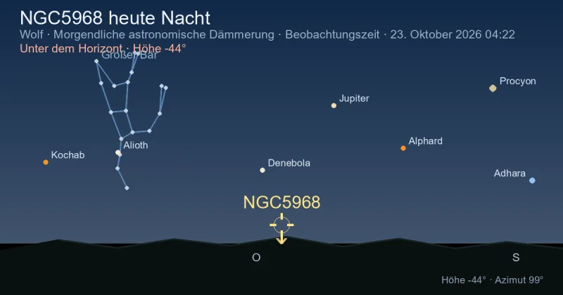 NGC5968 heute Nacht