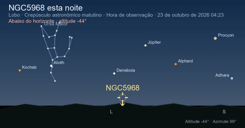 NGC5968 esta noite