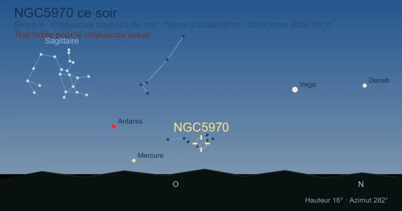 NGC5970 ce soir
