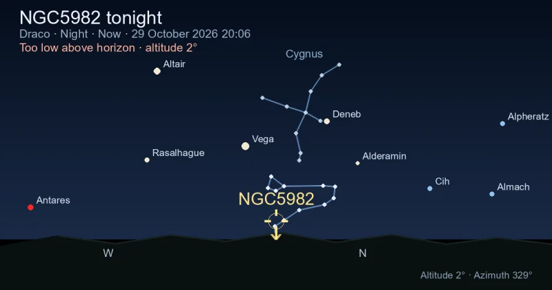 NGC5982 tonight