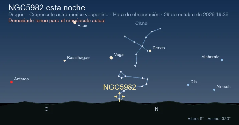 NGC5982 esta noche