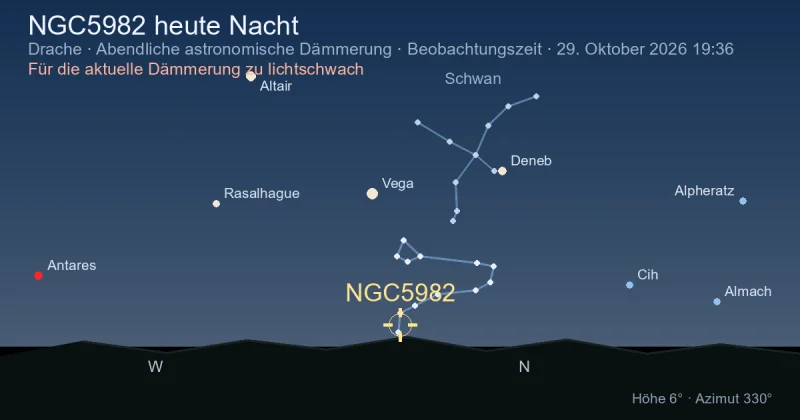 NGC5982 heute Nacht