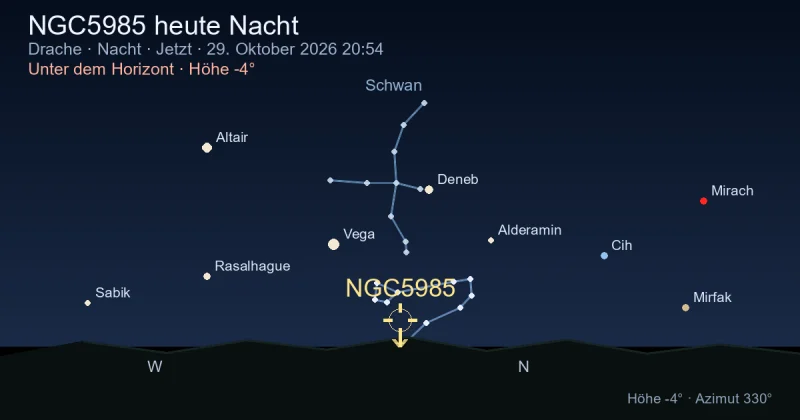 NGC5985 heute Nacht