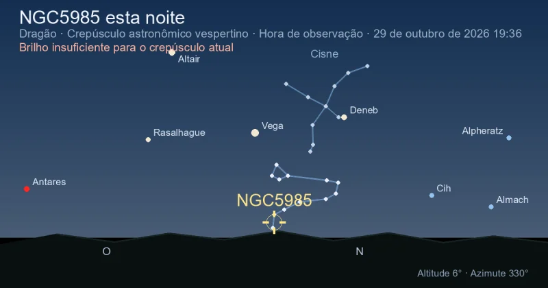NGC5985 esta noite