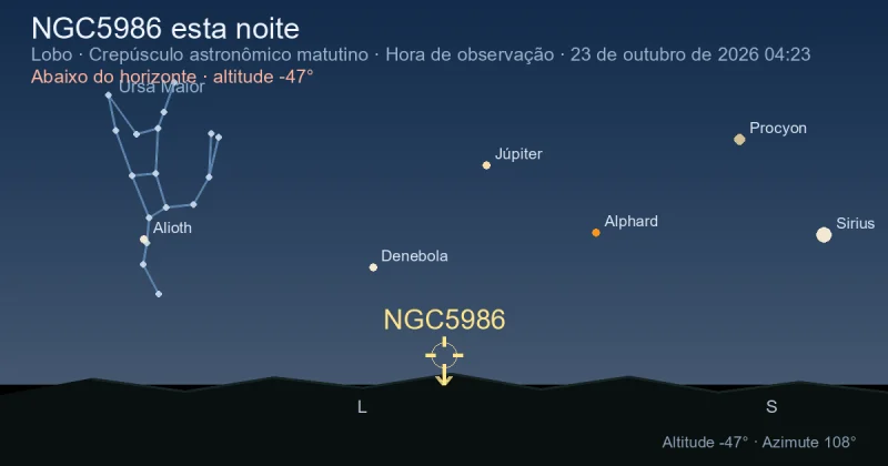 NGC5986 esta noite