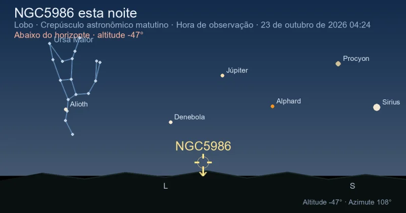 NGC5986 esta noite