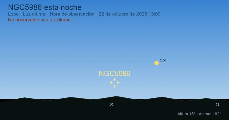 NGC5986 esta noche