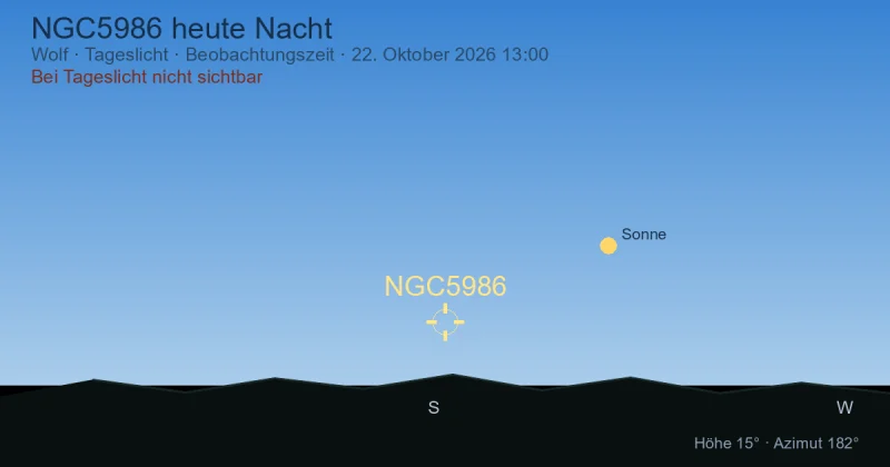 NGC5986 heute Nacht