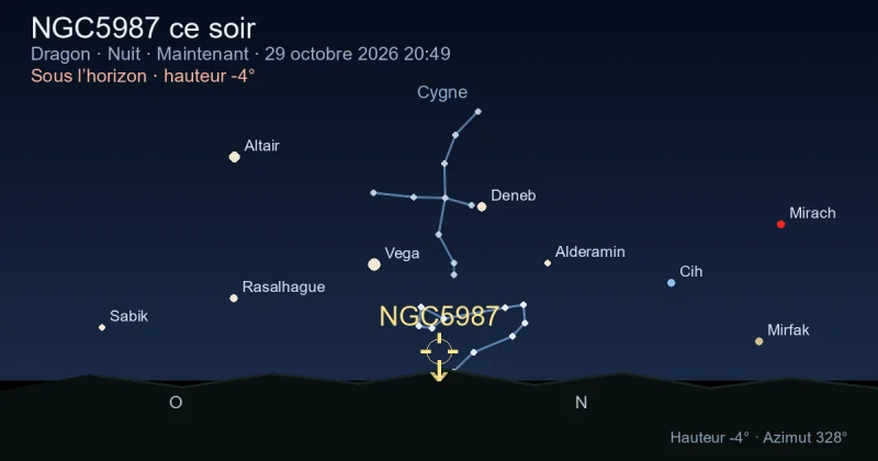 NGC5987 ce soir