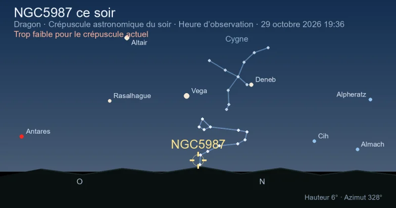 NGC5987 ce soir