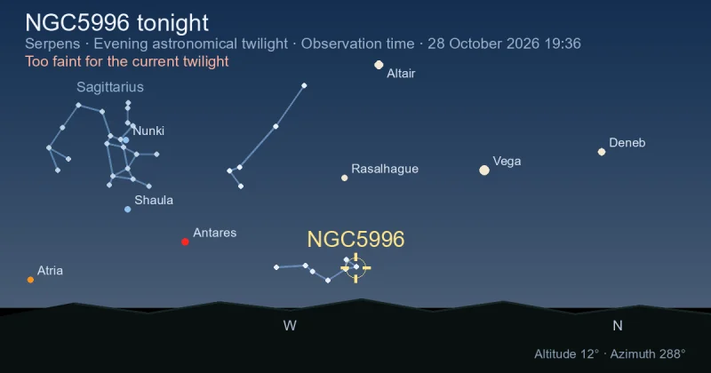 NGC5996 tonight
