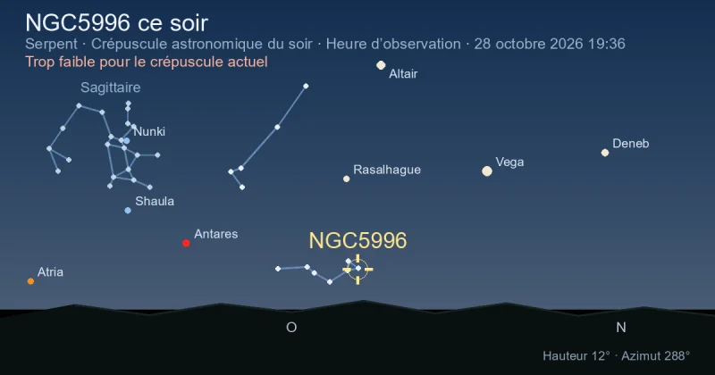 NGC5996 ce soir