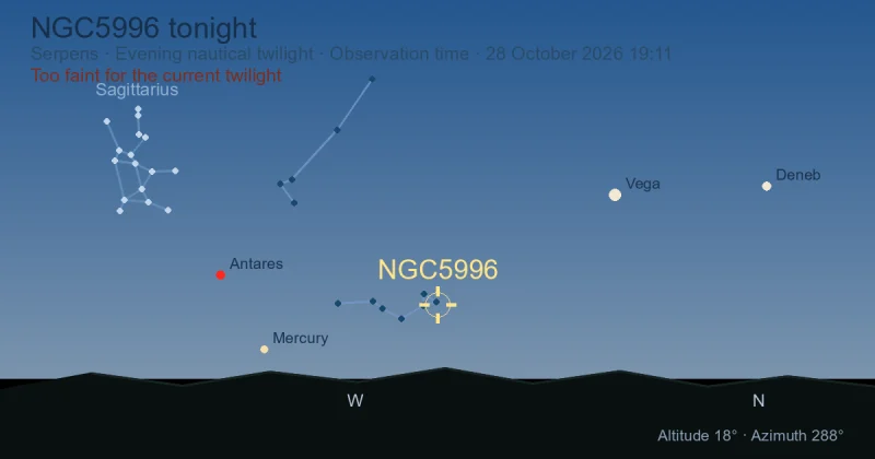 NGC5996 tonight