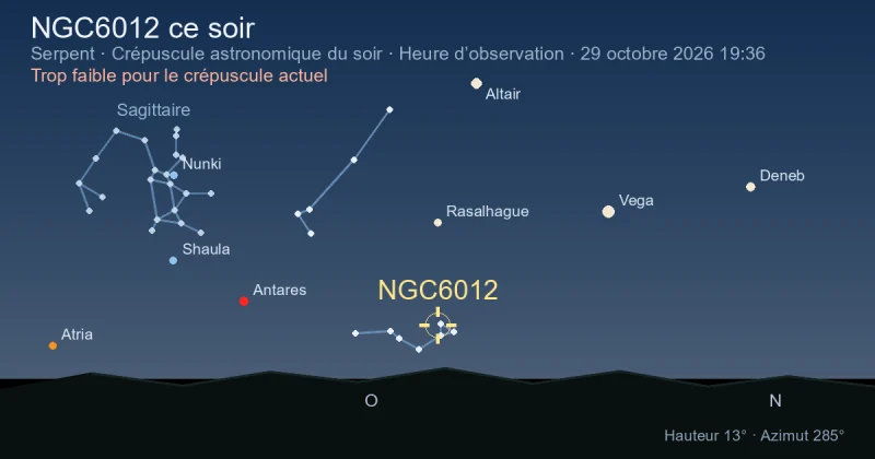 NGC6012 ce soir