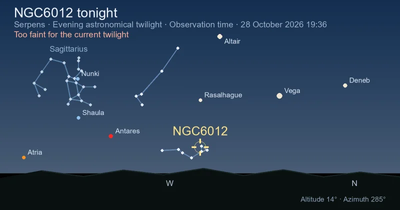NGC6012 tonight
