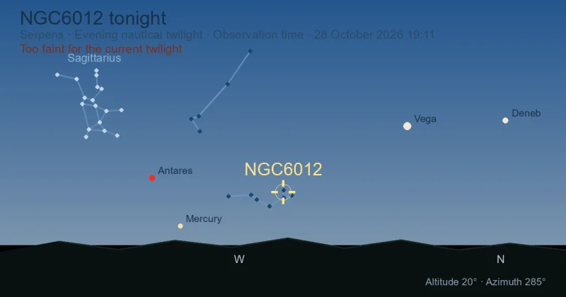 NGC6012 tonight