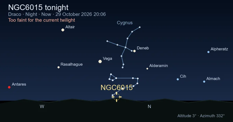 NGC6015 tonight