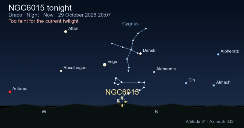 NGC6015 tonight