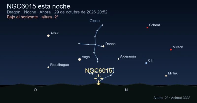 NGC6015 esta noche