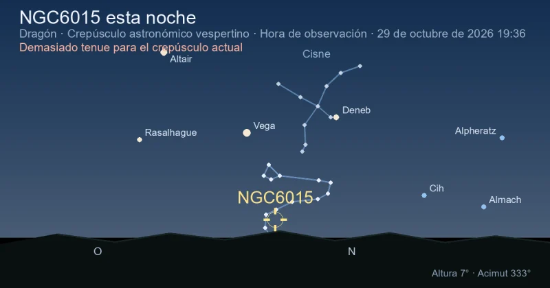 NGC6015 esta noche