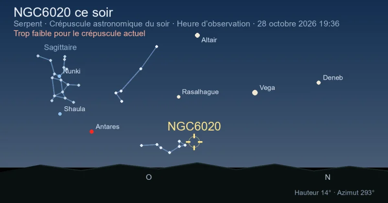 NGC6020 ce soir