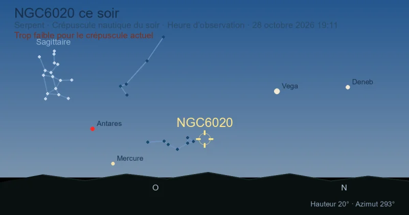 NGC6020 ce soir