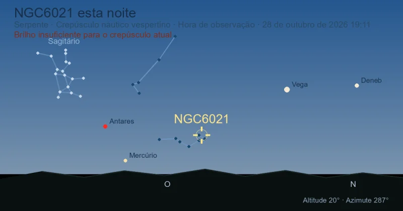 NGC6021 esta noite
