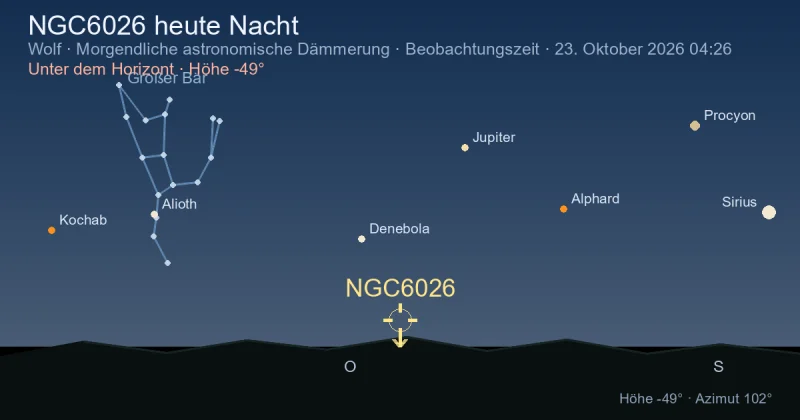 NGC6026 heute Nacht