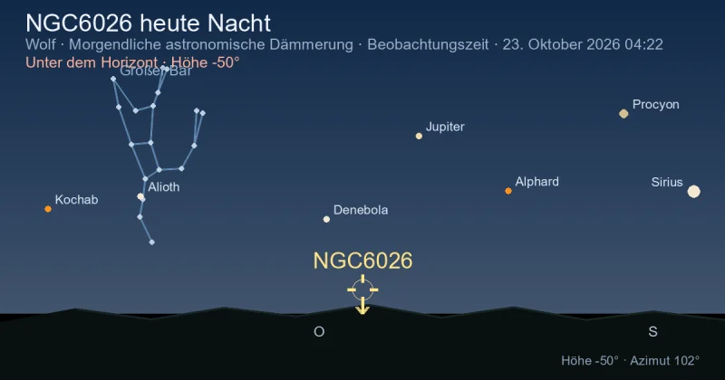 NGC6026 heute Nacht