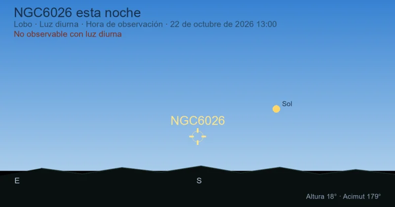 NGC6026 esta noche