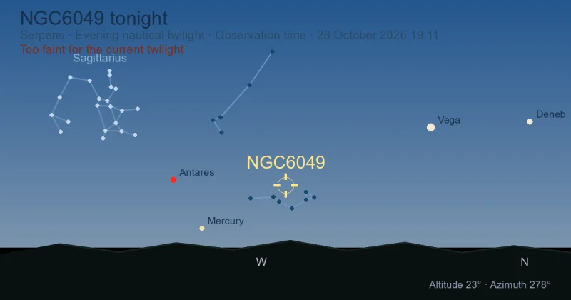 NGC6049 tonight