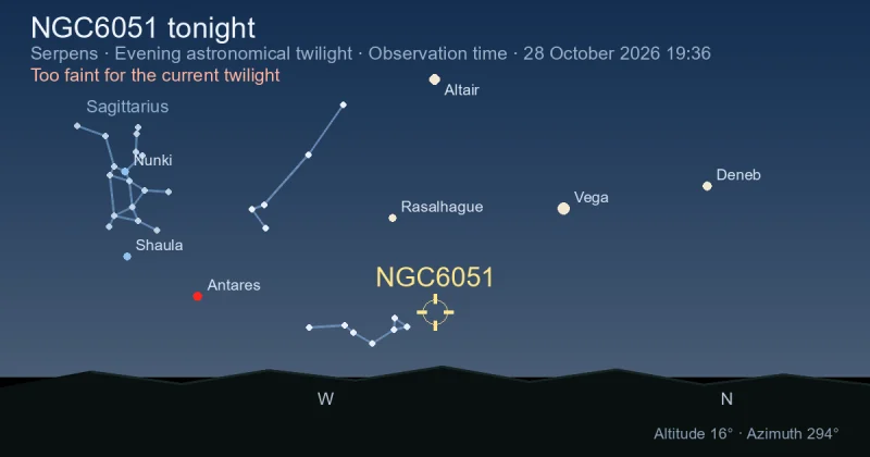 NGC6051 tonight