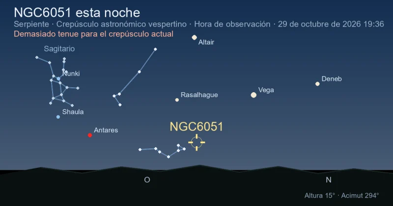 NGC6051 esta noche