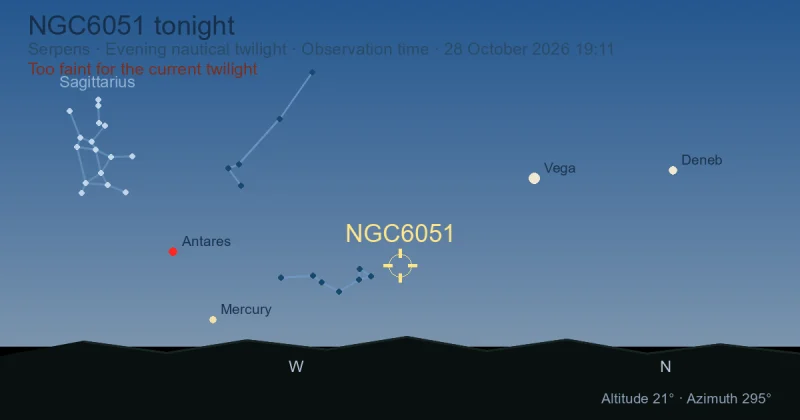 NGC6051 tonight