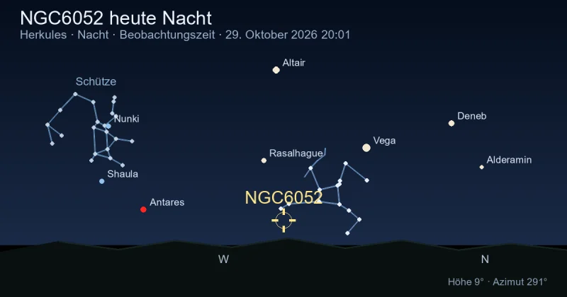 NGC6052 heute Nacht