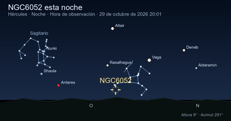 NGC6052 esta noche