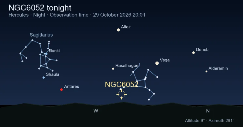 NGC6052 tonight
