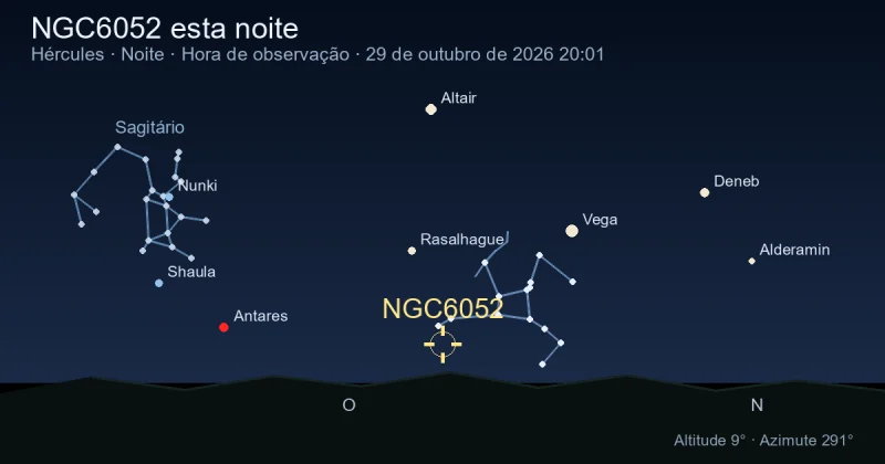 NGC6052 esta noite