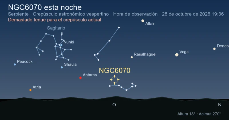NGC6070 esta noche