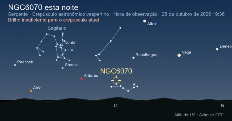 NGC6070 esta noite