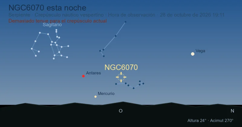 NGC6070 esta noche