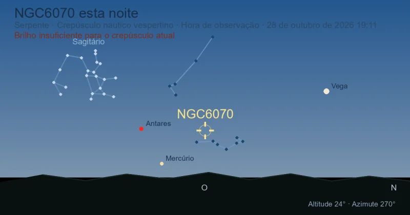 NGC6070 esta noite