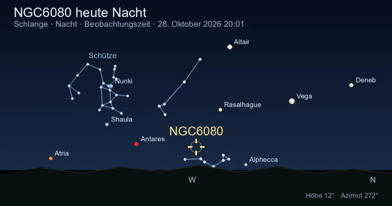 NGC6080 heute Nacht