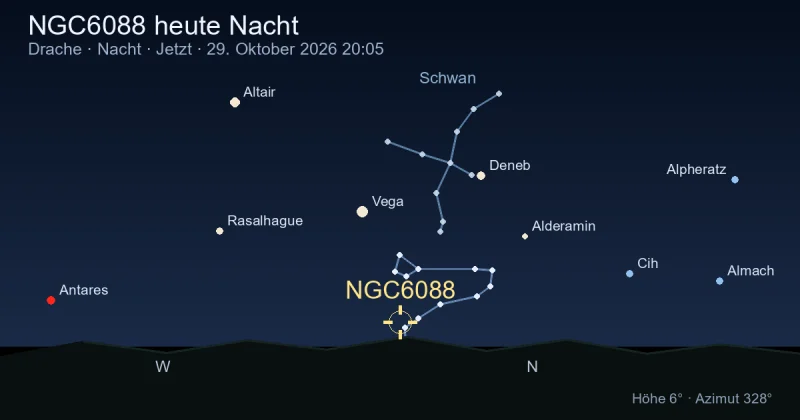 NGC6088 heute Nacht